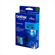 Buy Brother LC-67C Cyan Ink Cartridge - to suit DCP-385C/395CN/585CW/6690CW/J715W, MFC-490CW/5490CN/5890