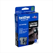 Buy Brother LC-67BK Black Ink Cartridge - DCP-385C/395CN/585CW/6690CW/J715W, MFC-490CW/5490CN/5890CN/649