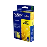 Buy BROTHER LC67 Yellow Ink Cartridge