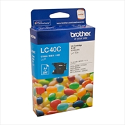 Buy Brother LC-40C Cyan Ink Cartridge - to suit DCP-J525W/J725DW/J925DW, MFC-J430W/J432W/J625DW/J825DW-