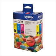 Buy BROTHER LC-40 Colour Value Pack, 1X Cyan 1X Magenta 1X Yellow