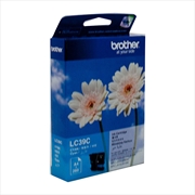 Buy Brother LC-39C Cyan Ink Cartridge - DCP-J125/J315W/J515W MFC-J220/J265W/J410/J415W/J140W- up to 260