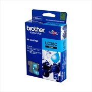 Buy Brother LC-38C Cyan Ink Cartridge - to suit DCP-145C/165C/195C/375CW, MFC-250C/255CW/257CW/290C/295C