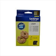 Buy BROTHER LC233 Yellow Ink Cartridge