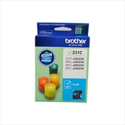 Buy BROTHER LC231 Cyan Ink Cartridge