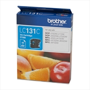 Buy Brother LC-131C Cyan Ink Cartridge - to suit DCP-J152W/J172W/J552DW/J752DW/MFC-J245/J470DW/J475DW/J6