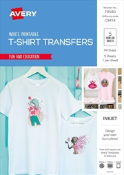 Buy Avery Inspired T-Shirt Transfer - clear transfer sheets - 5 sheets