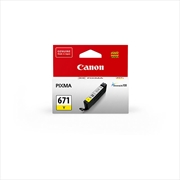 Buy CANON CLI671 Yellow Ink Cartridge