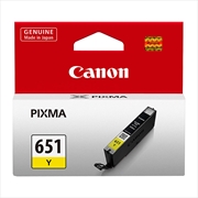 Buy CANON CLI651 Yellow Ink Cartridge