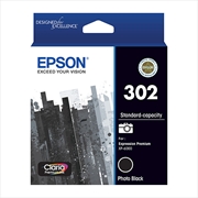 Buy EPSON 302 Photo Black Ink Cartridge