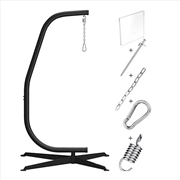 Buy Hammock C Stand Solid Steel Construction for Hanging Air Porch Swing Chair