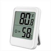 Buy GOMINIMO Thermo Hygrometer No Highlow Record White GO-TH-100-JH