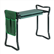 Buy Gardeon Garden Kneeler Padded Seat Stool Outdoor Bench Knee Pad Foldable 3-in-1