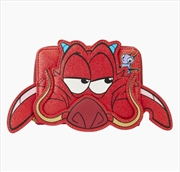 Buy Loungefly Mulan - 25th Anniversary Mushu Glitter Cosplay Cosplay Zip Wallet