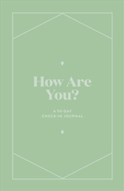 Buy How Are You? A 90-day Check-in Journal