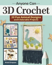 Buy Anyone Can 3d Crochet