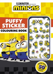 Buy Minions: Puffy Sticker Colouring Book