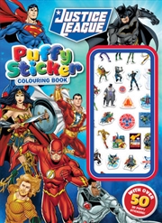 Buy Justice League: Puffy Sticker Colouring Book