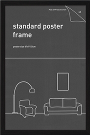 Buy Maxi Poster Frame Black 61x91.5Cm