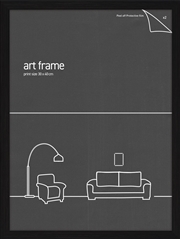 Buy 30x40 Frame Black