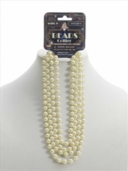 Buy Flapper Roaring 20's Beige Beads 72"