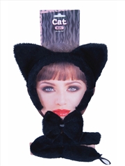 Buy Black Cat Costume Kit - Adult