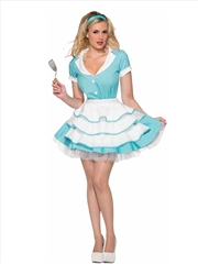 Buy 50S Sexy Housewife Costume - Size M-L