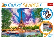 Buy Crazy Shapes! Sky Over Paris 600 Piece