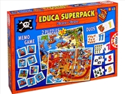 Buy Educa Superpack 2 Games 2 Jigsaws - Pirates