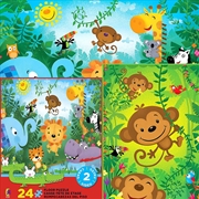 Buy Jungle 2 Sided Floor Puzzle 24 Piece