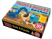 Buy Trucks And Diggers Book And Puzzle