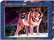 Buy Precious Animals Night Wolf 1000 Piece