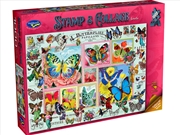 Buy Stamp And Collage Butterflies 1000 Piece