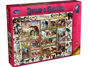 Buy Stamp And Collage Horses 1000 Piece