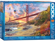 Buy Sunset At Baker Beach 1000 Piece