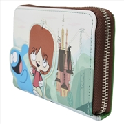 Buy Loungefly Foster's Home for Imaginary Friends - Mac and Bloo Zip Wallet