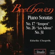 Buy Piano Sonatas 17 26 And 31