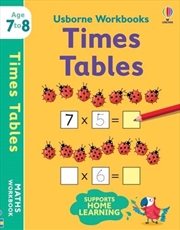 Buy Usborne Workbooks Times Tables 7-8