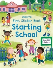 Buy First Sticker Book Starting School