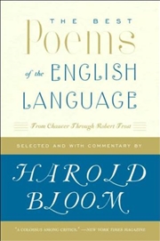 Buy The Best Poems of the English Language: From Chaucer Through Robert Frost