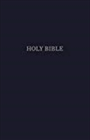 Buy KJV, Gift and Award Bible, Leather-Look, Blue, Red Letter, Comfort Print: Holy Bible, King James Ver