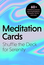 Buy Meditation Cards: A Mindfulness Deck of Flashcards Designed for Inner-Peace and Serenity