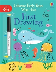 Buy Early Years Wipe-Clean First Drawing (Usborne Early Years Wipe-clean, 20)