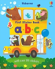 Buy First Sticker Book Abc