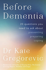 Buy Twenty Questions You Need to Ask Before You Get Dementia