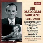 Buy Sargent - Rachmaninoff Dohnanyi Dvorak 1948-1956