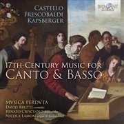 Buy 17th Century Music For Canto And Basso