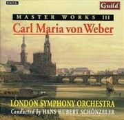 Buy Master Works III Carl Maria Von Weber