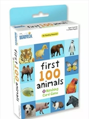 Buy First 100 Animals Matching Card Game