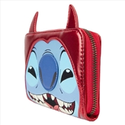 Buy Loungefly Disney - Stitch Devil Cosplay Zip Around Wallet